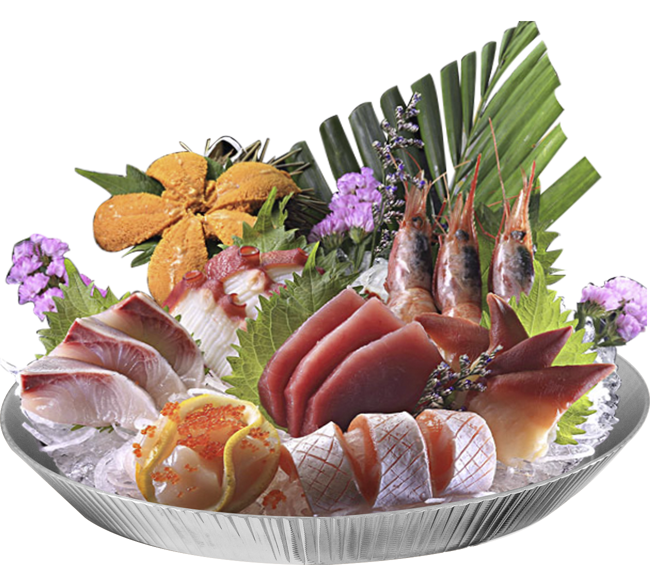 海鲜盘食物
