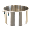 Yapamit X2930 Common Oblique Style Short Stainless Steel Soup Barrel 