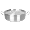 Yapamit X3054 04 Style Short Body Stainless Steel Sauce Pot With Compound Bottom