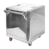 Yapamit X2405 Commercial Stainless Steel Flour Cart