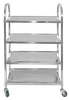 Stainless Steel Hotpot Trolley(square Tube)