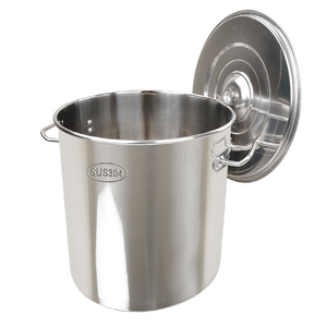Yapamit X3068 Tall Body Inclined Body 304 Stainless Steel Pot With Compound Bottom