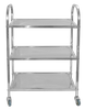 Stainless Steel Hotpot Trolley(square Tube)