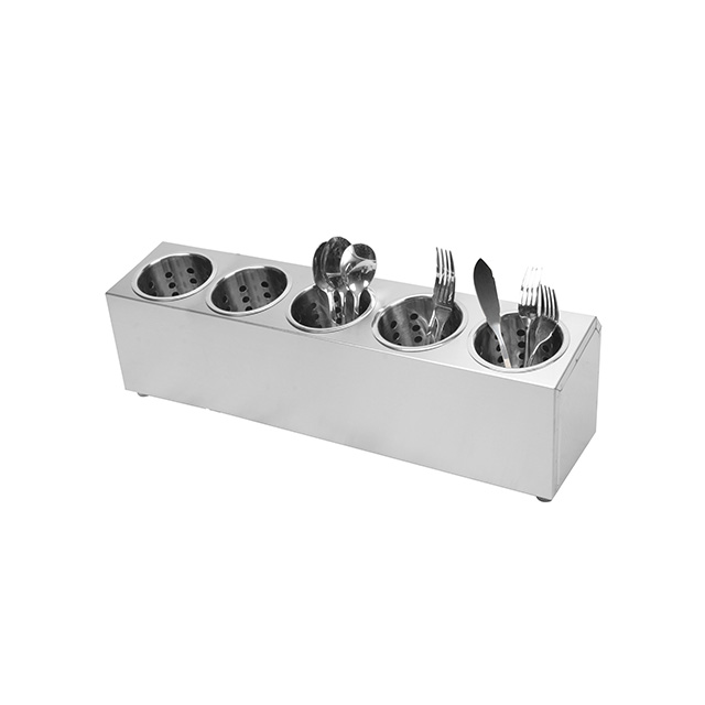 Stainless Steel Single Row Knife And Fork Box