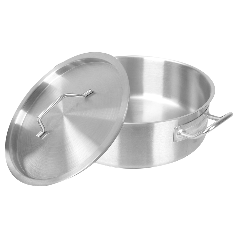 Yapamit X2846 Short Body 03 Style Stainless Steel Sauce Pot With Compound Bottom