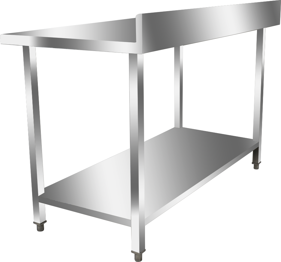Commercial Metal Workbench with Adjustable Under Shelf - NSF Certified - For Restaurant, Warehouse, Home, Kitchen, Garage