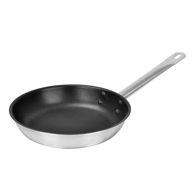 Yapamit X7090 430 Aluminium Fry Pan With Single Bottom Steel Handle