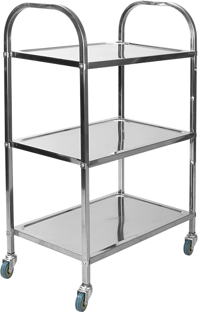 Stainless Steel Hotpot Trolley(square Tube)