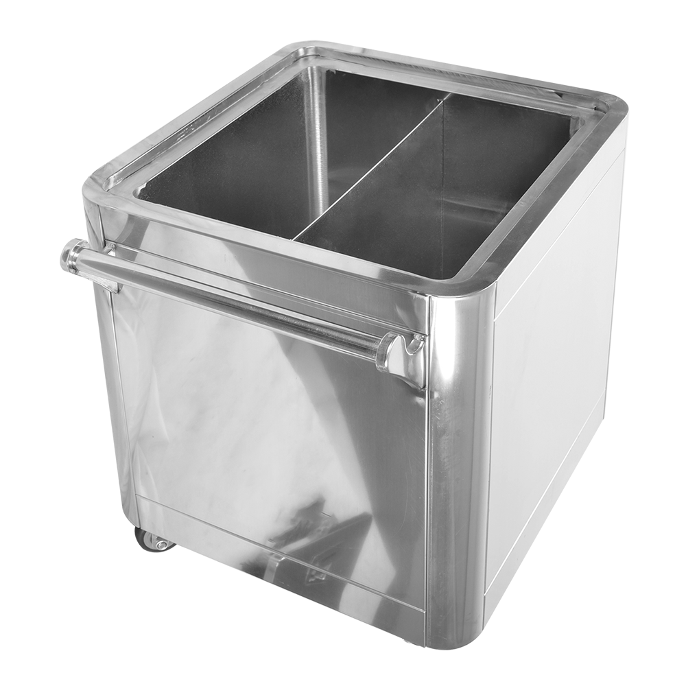 Yapamit X2405 Commercial Stainless Steel Flour Cart