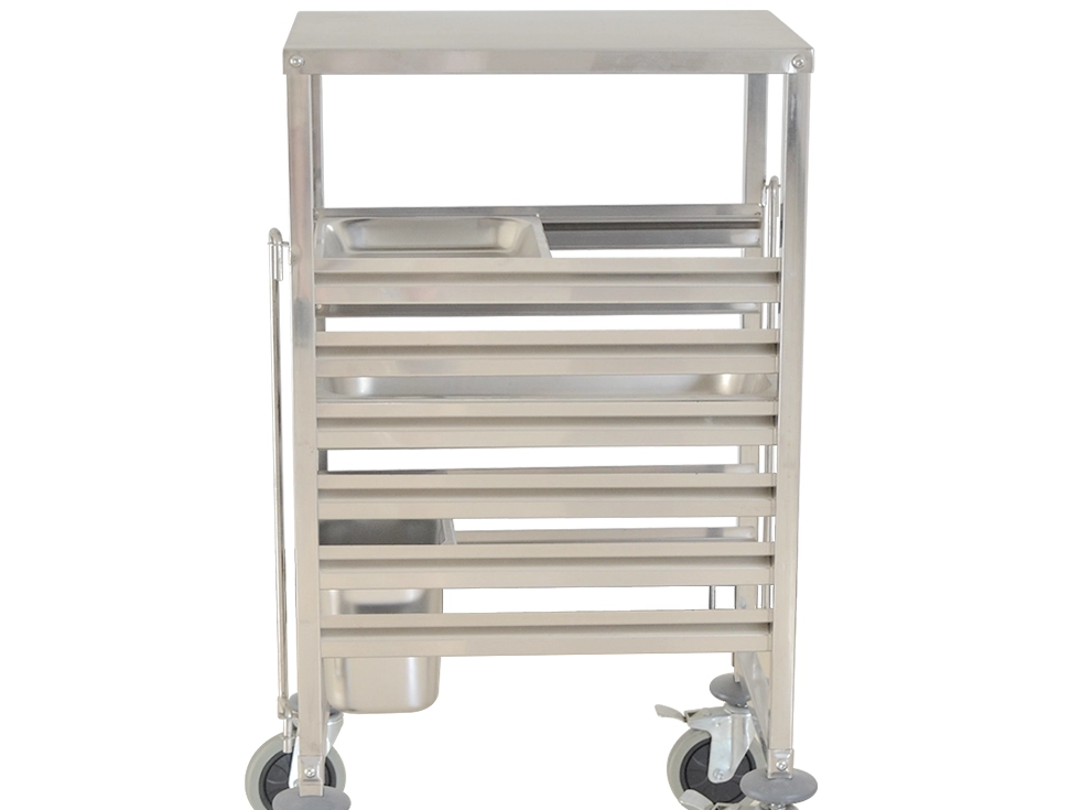 From Kitchen to Table: Stainless Steel Single-Line GN Pan Trolleys for Flawless Service