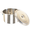 Yapamit X2930 Common Oblique Style Short Stainless Steel Soup Barrel 