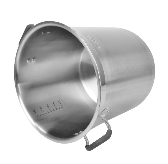 Yapamit X2775 05 Style Tall Body Stainless Steel Pot With Compound Bottom