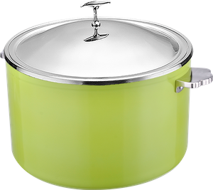 Yapamit Tri-ply Warm Soup Pot For Hotel Restaurant